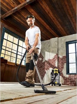 PARKSIDE® Premium Nat-/droogzuiger - Krachtige multifunctionele stofzuiger - 30L - Extra stil -  Voor Buiten als binnen - 1500 W  - RVS tank - Nat en droog - Ingebouwde contactdoos — thumbnail 5