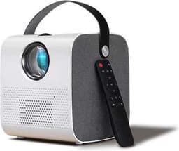 Elementkey BEAM2® - Mini LCD Projector - 3000 Lumen - Bluetooth - 6W Speakers - Home Cinema Beamer - Draagbaar - Wit — thumbnail 2