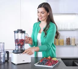 Braun PurEase Foodprocessor FP 3131 WH - 2,1 liter — thumbnail 3