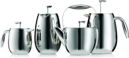 Bodum Columbia French press Stainless Steel - 12 cup 1,5 L - Mat Crome - Bodum stainless steel press — thumbnail 4