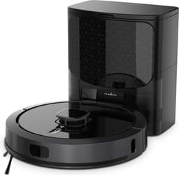 Nedis SmartLife Robotstofzuiger – Laser Navigatie – Mapping – Dweilfunctie – 240 min – WiFi App – 0,6L – Zwart — thumbnail 1