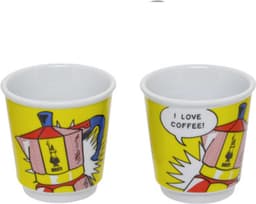 Bialetti Mini Express Lichtenstein + Bialetti Koffiepakket 3 x 250gr — thumbnail 2