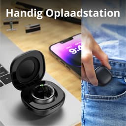 Kuno Ring 1 - Slimme ring - Smart Wearable - Health Ring - Slaap Tracker - Hartslagmeter - Stappenteller - Fitness en Activiteiten Tracker - Calorieen Bijhouden - Geen Abbonement - Waterdicht - voor Mannen en Vrouwen - Goud - Maat #8 — thumbnail 4