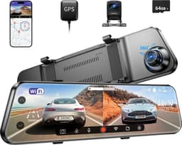 Dual Dashcam - Dashcam Voor en Achter - Auto Camera Dashcam - Dashcam Auto - Dual Dashcam voor Auto — thumbnail 1