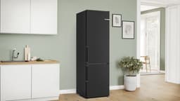 Bosch KGN39VXCT - Serie 4 - Koelkast - Koel-vriescombinatie - Zwart - Total No Frost nooit meer je vriezer ontdooien - VitaFresh houd etenswaren langer vers met extra ruime vershoudlades - Led verlichting - Energielabel C — thumbnail 6