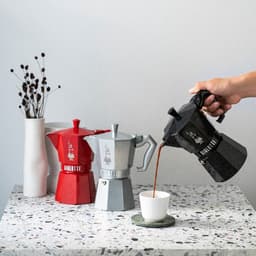 Bialetti Moka Exclusive koffiemaker zwart voor 3 tassen — thumbnail 2