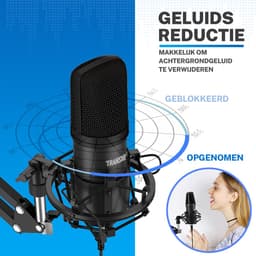 TRANSNECT® Studio Microfoon met arm – Gaming & Podcast – Microfoon voor pc — thumbnail 3