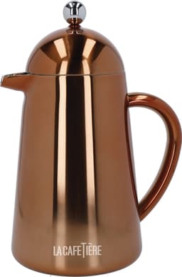 La Cafetière Cafetiere Havana RVS / Copper - Dubbelwandig - 1 Liter / 7 kops — thumbnail 1