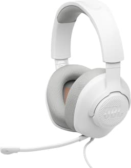 JBL Quantum 100 M2 - Bedrade Gaming Headset - Over-ear Koptelefoon met Afneembare Microfoon - 3.5 mm Jack - Voor PC, PlayStation, Xbox & Switch - Wit — thumbnail 5