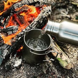 Bestargot Titanium Camping French Press Koffiepot - 750 ml - Licht en Draagbaar - Grote Capaciteit - Outdoor Kampeerservies — thumbnail 3