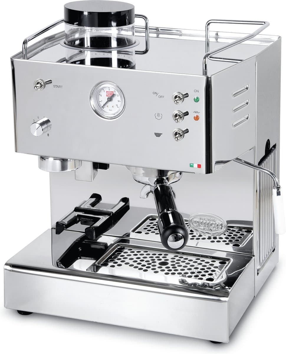 Quickmill 3035 - Pistonmachine met Geïntegreerde Koffiemolen — afbeelding 1