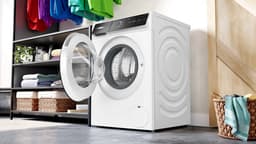Bosch Serie 8 WGB244040 - Wasmachine - Voorbelading - 9 kg - 1257 RPM - Wit - DE display — thumbnail 6