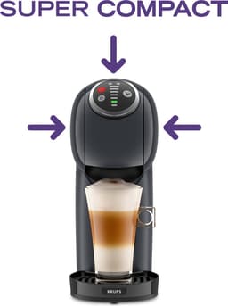 Krups NESCAFÉ Dolce Gusto Genio S Plus KP340B - Koffiecupmachine - Grijs - Automatische Stop - Eenvoudig Personaliseren - Voor Dolce Gusto Cups — thumbnail 2