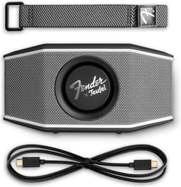 Teufel Fender x ROCKSTER GO 2 - Portable bluetooth stereospeaker - Waterdicht IPX67 - staalzwart — thumbnail 2
