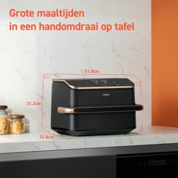 Cosori Dual Blaze Twinfry – Dubbele Airfryer XXL – 10L – Dual Zone of MegaZone – 6 Programma’s — thumbnail 11