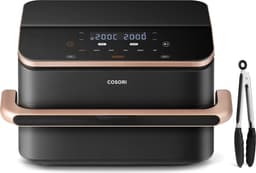 Cosori Dual Blaze Twinfry – Dubbele Airfryer XXL – 10L – Dual Zone of MegaZone – 6 Programma’s — thumbnail 3