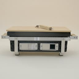 Samurai Grill - Rechthoekige Shichirin BBQ - Seizoenstunter - Tafelgrill - Hibachi - Japanse BBQ Grill - Keramische Yakitori Grill - Geschikt voor Binchotan Houtskool - 2 t/m 6 Personen - Grilloppervlakte 34 x 17,4 cm — thumbnail 4