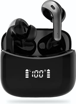Fitbeats X15 - Oortjes draadloos - Bluetooth oordopjes - Sport oordopjes - Sport oortjes - Oordopjes - Earbuds - Geschikt voor Apple Iphone Samsung Android - IPX7 waterbestendig - 35 uur afspeel tijd — thumbnail 1