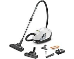 NIEUWE KARCHER DS 6 PLUS - Zakloze stofzuiger met waterfiltratie + Accessoires - Weigert 99,95% stofvrije lucht