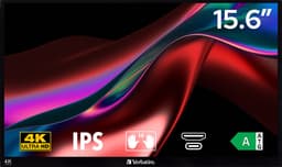 Verbatim Draagbaar aanraakscherm Ultra HD 4K - 15,6” Zwart — thumbnail 3