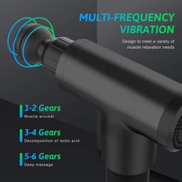 Massage gun - Massage apparaat - Professioneel - Massagegun - Must have voor iedereen! — thumbnail 4