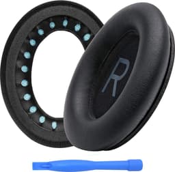 MMOBIEL Vervangende Oorkussens Geschikt voor Bose QuietComfort 45 (QC45) / QuietComfort SE / New Quiet Comfort Wireless Over-Ear Hoofdtelefoons van MMOBIEL – Protein PU Koptelefoon Oorkussens - Hoofdtelefoon Earpads — thumbnail 1