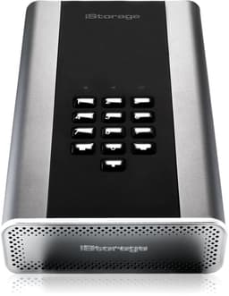 iStorage diskAshur DT2 -  externe harde schijf - 16 TB - Zwart - Grafiet — thumbnail 4