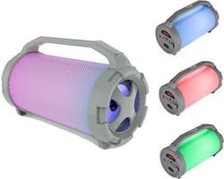 Bleutooth speaker - mp3 - micro - radio - multi colour - 30 watt