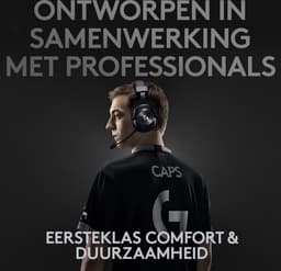 Logitech G PRO X Wireless Lightspeed - Draadloze Gaming & esports Headset - Zwart — thumbnail 4