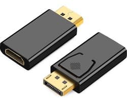 Displayport naar HDMI Adapter - Plug and play - Desktop en laptops - Full HD - 1080p - Beamer - projector