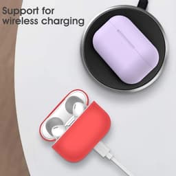 Airpods Pro Hoesje - Airpods Case - Hoesje voor Airpods - Airpods Hoesje Siliconen Case - Airpods 1 Hoesje - Airpods 2 Hoesje - Airpods Case Silicone - Airpods Pro Case - Airpods Hoes - Airpods Case Hoesje - Airpods Hoesje — thumbnail 2