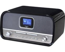 Soundmaster NMCDAB990BLACK - Stereo DAB+/FM-radio, CD-speler, bluetooth en USB
