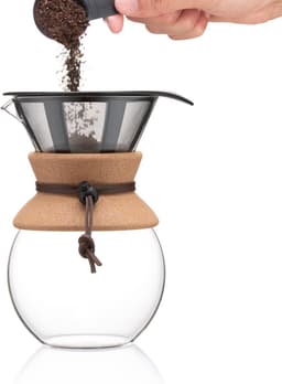 Bodum | Pour Over Cafetière met permanent filter, rvs, 8 kops, 1.0L — thumbnail 5