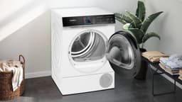 Siemens WQ46B6CSNL - iQ700 - Wasdroger - Warmtepompdroger - 9 kg - Wit - Zelfreinigende condensor blijvend energiezuinig - Zeer stil - Home connect - Energielabel B — thumbnail 8