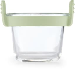 Lékué Airfryer Mini Ovenschaal ø 11 cm - Set 4-delig - Glas - Transparent — thumbnail 7