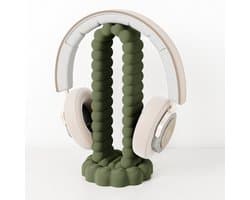 Headset houder groen - Fleuriek koptelefoon houder - Headset stand bureau accessoire - Headphone stand - Game accessoires voor koptelefoon