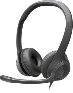 LOGITECH H390 PC On-ear Bedrade headset Zwart — thumbnail 1
