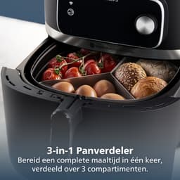 Philips 3-in-1 Panverdeler Airfryer Accessoire - HD9916/00 - Geschikt voor Philips — thumbnail 3
