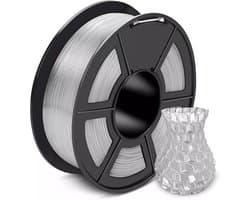 SUNLU PETG Transparant 1 kg - 1.75mm - 3D printer filament