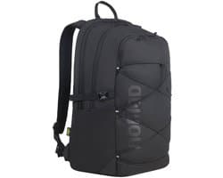 NOMAD® Lahko 28 liter Rugzak | Zwart | Premium Dagrugzak Dames & Heren | Laptop Rugtas 17 inch | Gerecycled Ripstop | Ademende Rug