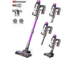 CLVP® Stofzuiger Draadloos - Steelstofzuiger Snoerloos - Tapijtreiniger