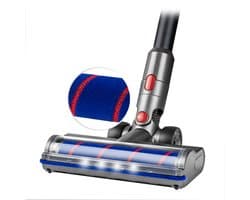 SQOON® Stofzuiger Mondstuk Geschikt voor Dyson Stofzuiger V7 / V8 / V10 / V11 en v15 Series - Zuigmond voor Dyson Steelstofzuiger - LED Licht