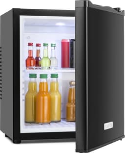 Klarstein Minibar minikoelkast voor op de kamer, 23 liter minikoelkast voor drankjes en cosmetica, kleine , kleine en stille koelkast, verstelbaar schap, kleine huidverzorgingskoelkast 5-15 °C - 23 dB - voor Hotelkamer voor Partykelder — thumbnail 5
