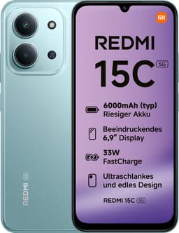 Smartphone-Redmi 15C 5G-4GB+128GB-Munt Groen — thumbnail 1