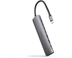 Nanocable 10.16.4608 laptop dock & poortreplicator Bedraad USB 3.2 Gen 1 (3.1 Gen 1) Type-C Grijs