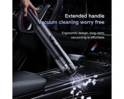 Viatel Draagbare 16500Pa Handheld Stofzuiger Interieur Auto Schoonmaken Zuig Blazen Inflate-4in1 Functies Droog Gebruik