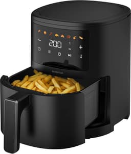 Inventum GF351HLDB Airfryer - 3,5L - 8 programma's - 80-200 °C - PFAS-vrij - Tot 3 personen - Zwart — thumbnail 2
