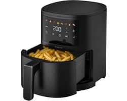 Inventum GF351HLDB Airfryer - 3,5L - 8 programma's - 80-200 °C - PFAS-vrij - Tot 3 personen - Zwart