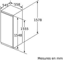 Siemens KI72LADE0 - iQ500 - Inbouw koelkast met vriesvak- 157.8 cmx 55.8 cm - hyperFresh Plus: Fruit en groenten blijven langer vers - Led verlichting — thumbnail 4