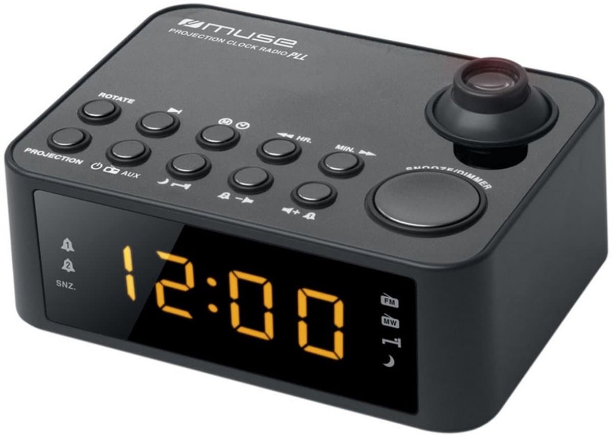 Muse M-178P - Digitale wekkerradio met projectie — afbeelding 1